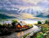 Emerald Isle Cottage by Thomas Kinkade